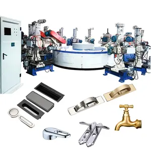 Kundenspezifische CNC-Hardware-Poliermaschine für automatisches Polieren von Wasserhähnen und Ventiltürgriff