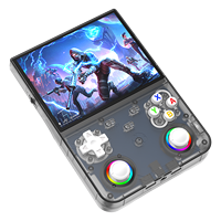 Nouvelle console de jeu portable rétro R36 Ultra X avec écran IPS de 4 pouces, lecteur vidéo de poche open source, Wi-Fi 2.4G, 20000 jeux