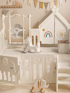 Clôture de sécurité pour bébé moderne en plastique portable pour enfants avec barrières pour enfants - Product Image 2