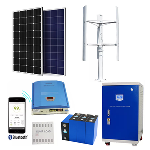 Sistema solar doméstico ELEGE 5kw turbina eólica 10kw sistema de control inverso sistema de suministro de energía integrado - Product Image 3