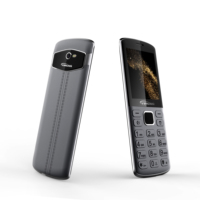 Teléfonos móviles 2G baratos muy delgados de 2,4 pulgadas