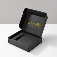 Boîte d'expédition en carton ondulé avec insert personnalisé avec logo, emballage de luxe pour cadeaux et produits