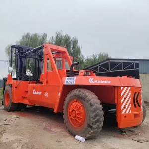 Chariot élévateur Kalmar d'occasion en parfait état de marche, transpalette manuel hydraulique, chariot élévateur diesel à mât triphasé tout-terrain, vente chaude - Product Image 1