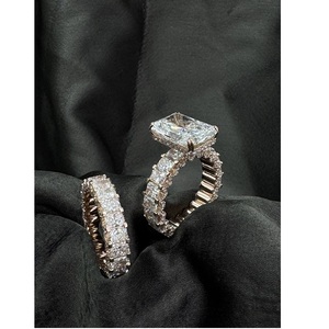 Anillo de Diamantes de Oro Rosa de 14k de Lujo, Joyería Fina Clásica para Propuesta de Matrimonio, Regalo de Aniversario y Ocasiones Especiales - Product Image 6