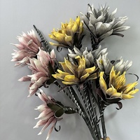 Vente flash Fleurs en mousse EVA Plantes artificielles Fleurs en mousse artificielles Fleurs en PE pour la décoration d'événements