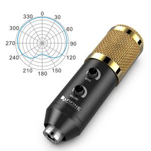 Fifine microfono condensador podcast <span class=keywords><strong>micro</strong></span> professionnel de studio a condensatore USB microfono streaming di registrazione per il PC del computer portatile - Product Image 3