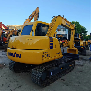 Expédition rapide Petites machines d'excavatrices Komatsu Pc60 d'occasion Performance supérieure Utilisé Moins cher Japon Komatsu Pc60 6 tonnes - Product Image 1