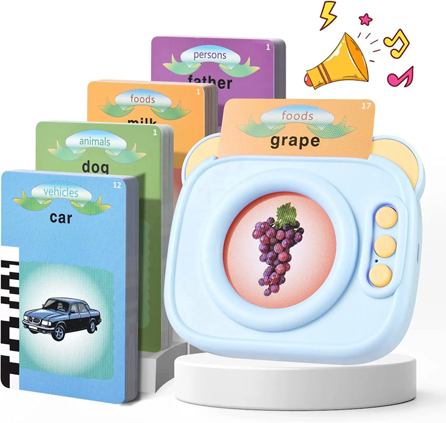 Pratende Flash-Kaarten Speelgoed Kinderen Voorschoolse Leermiddelen Educatief Speelgoed Logopedie Speelgoed