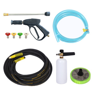 แฮปปี้เครื่องล้างรถพลังงานไฟฟ้าสูง220V ปืนฉีดน้ำแรงสูงปั๊มน้ำแรงสูงเครื่องทำความสะอาดแปรงพลังสูงเชิงพาณิชย์ - Product Image 6
