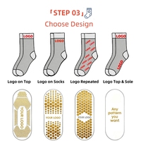 Chaussettes de sport unisexes personnalisées, respirantes, antidérapantes, en mélange de coton, pour un usage quotidien
