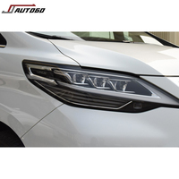 Kit carrosserie pour Toyota Alphard Vellfire 2015 2016 2017 2018 2019 2020 2021 2022 à Lexus LM Style pare-chocs