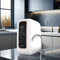Filtre à eau par osmose inverse Tesran TSY-811 à 4 étapes, 800G, grand débit, pour consommation directe, intelligent, pour maison, hôtel et usage domestique