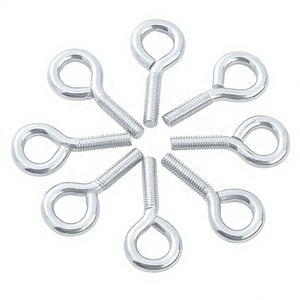 JSCREW Acier Inoxydable Din580 M8 M10 M12 Épaulement Oeil <span class=keywords><strong>Boulon</strong></span> Anneau <span class=keywords><strong>De</strong></span> Levage Crochet Pivotant Carbone Galvanisé - Product Image 3