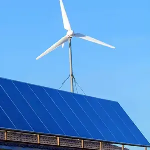 Wind Turbine System Factory Price 1200w 1kw 5kw 7kw 10kw Solar Wind Hybrid Solar Power Renewable Energy System