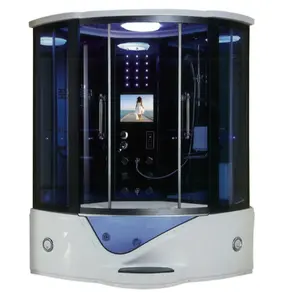 1500ミリメートルArc SteamバスShower Enclosure Steam Rooms Luxury Shower Cabin