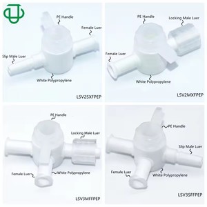 Plastic Rulcock Plug Valve 1/4 In Two Way Three Way For Water <b>Control</b> Valves - Product Image 5