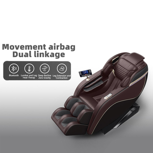 OE HOME Luxury Meets Technology! Modern Zero Gravity Massage Chair Shiatsu Heated <b>Back</b> Calves Foot <b>Rollers</b> Built-in Speakers - Product Image 5