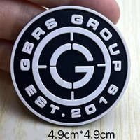 Étiquettes et patchs personnalisés en PVC souple 3D gaufré, silicone rétractable, logo PVC, patchs pour chapeaux, patchs thermocollants Airsoft, patchs velcro pour vêtements