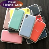 Coque de Téléphone Antichoc en Silicone de Luxe et de Haute Qualité pour iPhone 6/6S/X/XS/XR/7/8 Plus/11/12/13/14/15/16/17 Pro/Pro Max