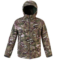 Heren winter thermische reflecterende jas XL softshell kleding met camouflage waterdichte verwarmde reflecterende verwarmde jas