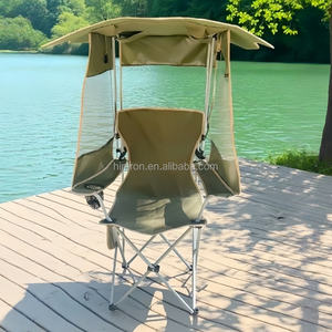 <span class=keywords><strong>Silla</strong></span> Plegable de Alta Calidad para Exteriores con Toldo, <span class=keywords><strong>Silla</strong></span> de Playa con Protección Solar, <span class=keywords><strong>Silla</strong></span> <span class=keywords><strong>Reclinable</strong></span> para Pesca y Camping con Toldo - Product Image 5