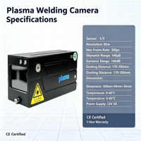 Cámara de Soldadura Robótica Arc Eye P 1.0 para Sistema de Visión de Máquina de Soldadura con Brazo Robótico, Sensor de Visión Láser y Alimentación HDR
