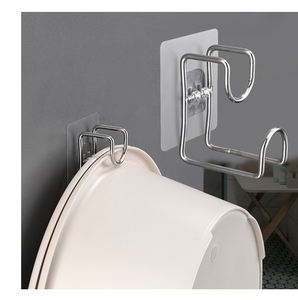 Ganchos de PVC Transparentes de Acero Inoxidable, Fuertes, Autoadhesivos e Impermeables para Colgar Llaves, Ropa, en la Cocina, Baño, Puerta o Pared - Product Image 4