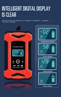 Batterie plomb-acide sèche humide de moto de voiture intelligente de 12V 6A pour le chargeur automatique de filet de batterie humide de GEL