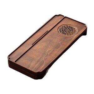 Walnut Wood Chinese Style Drainable <b>Tea</b> Tray 50x22x5cm Flat Design For Kung Fu <b>Tea</b> <b>Sets</b> Afternoon <b>Tea</b> Use - Product Image 5