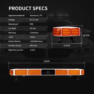 LED-5000L LED étanche lumières stroboscopiques Led sécurité avertissement de danger d'urgence stroboscope toit clignotant <span class=keywords><strong>barre</strong></span> de lumière pour dépanneuse - Product Image 2