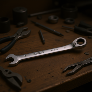 Llave de Trinquete Reversible Stanley de 9 mm, Llave Combinada Métrica - Product Image 3