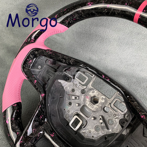 Volante <span class=keywords><strong>de</strong></span> Fibra <span class=keywords><strong>de</strong></span> Carbono Forjado Real Personalizado para Ford Bronco Raptor Sport Wildtrak Outer Banks <span class=keywords><strong>de</strong></span> Sexta Generación 2020-2025 - Product Image 4