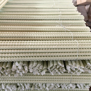 High Strength 6mm 8mm 10mm 12mm <strong>Fiberglass</strong> Corrugated Rods FRP <strong>Rebar</strong> - Product Image 4