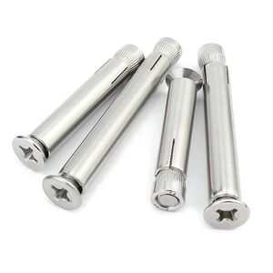 Boulon d'expansion externe Bibo Yaente Factory 10 mm, type Drop-in, M6, en acier zingué et acier inoxydable 304, acier au carbone - Product Image 1