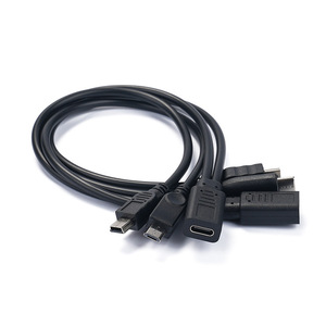 <b>USB</b> Type-<b>C</b> To 2 <b>USB</b> A <b>Adapter</b> Cable 3A Fast Charging For Android Devices - Product Image 4