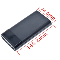 Portable 5V 6x18650 Power Bank Battery Box Shell Case DIY Type-C Micro USB Fast Charging Mobile Phone Charger Box Case
