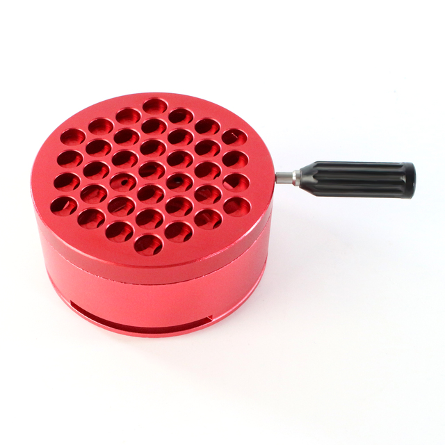 Custom Hookah Shisha Charcoal Holder Bowls with Lid Red Aluminum Alloy Tobacco Heat Management Device Chicha Nargile Accessories