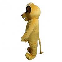 Costume de mascotte Roi Lion Simba Célébration de carnaval d'animaux de fête personnalisée