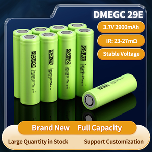 DMEGC <span class=keywords><strong>18650</strong></span> с высоким разрядом <span class=keywords><strong>29E</strong></span> 3,7 В 2900 мАч цилиндрическая аккумуляторная батарея NCM для бытовой электроники - Product Image 5