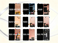 Layar LCD Pengganti Touch Screen Garansi 1 Tahun Layar 6.6" untuk S21 S20 S10 S9 S8 S7 S6 S5 untuk Berbagai Model