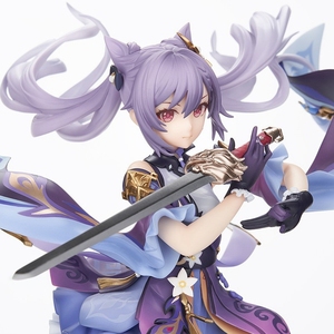 ฟิกเกอร์การ์ตูนเกม <span class=keywords><strong>Genshin</strong></span> <span class=keywords><strong>Impact</strong></span> เคฉิง ขนาด 27 ซม. วัสดุ PVC ของสะสมอนิเมะ ขายส่ง - Product Image 3