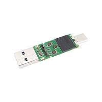 Memoria USB 3.0 Tipo C UDP de 16GB 32GB 64GB 1TB con Doble Interfaz, Diseño Bare Core