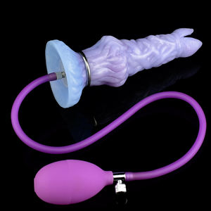 ลูกบอลช่องคลอดของเล่นทางเพศแบบมือกดทางทวารหนักสำหรับไข่ซิลิโคนแบบเจาะรูรูปมังกรแพนโดร่า - Product Image 3