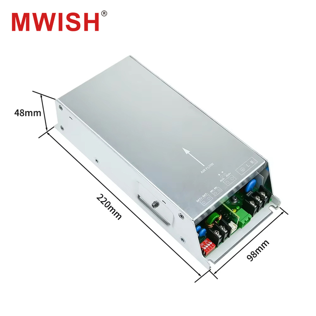 800-1500W Battery Swap Cabinet Charger 48V 60V 72V Lithium Module Front Rear Air Cooling 90-275VAC Input RS485 CAN