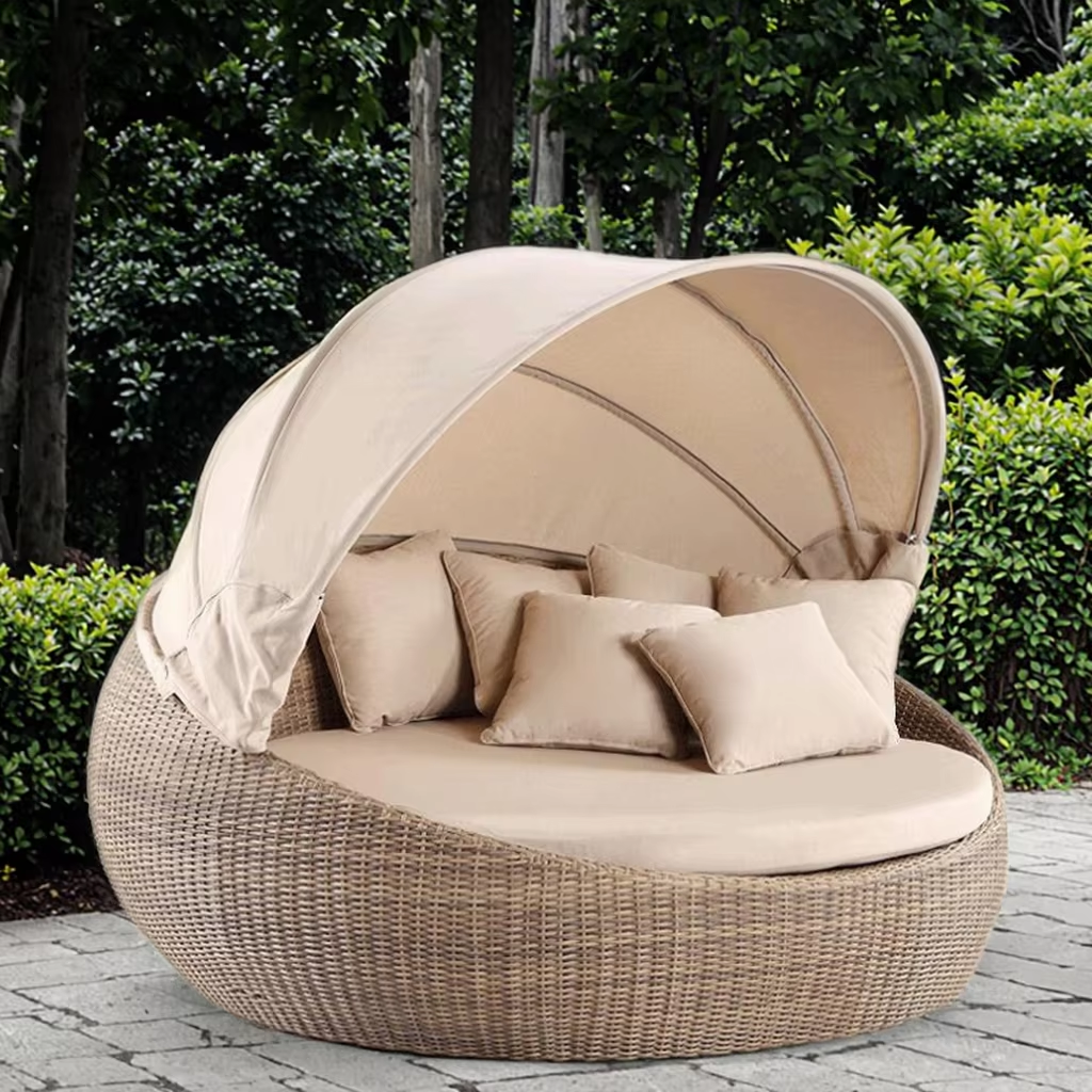 Round Rattan Outdoor Cushions Large Rattan Sofa Set Round Wicker