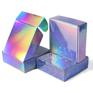 चमकदार होलोग्राफिक सादे लेजर ठीक रेत चमक नेल पॉलिश बॉक्स Holo मेलर बॉक्स - Product Image 5