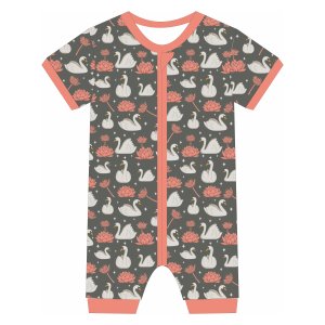 Combinaisons pour bébé en coton biologique, grenouillère pour nouveau-né, pyjamas pour bébé personnalisés, vêtements pour bébé à fermeture éclair, vêtements pour nourrissons, vêtements de nuit pour nouveau-né - Product Image 1