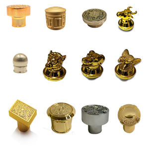 Premium perfume zamac CAPS fabricantes de lujo perfume Cap tapa de metal para botella de vidrio - Product Image 6