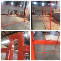 Paneles de Malla Metálica Soldada Galvanizada por Inmersión en Caliente para Cercas Temporales, Seguridad en Eventos y Estadios, Control de Multitudes, Protección Perimetral