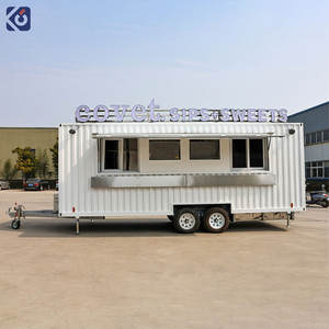 CAMPTRL Chariots de vente de nourriture de rue très demandés, Remorques alimentaires rapides mobiles, Camions-cuisine mobiles, Camions de glaces et de grillades - Product Image 3